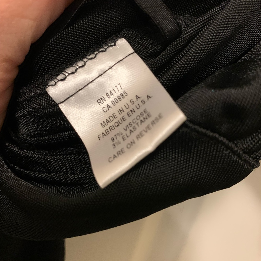Diane Von Furstenberg Black V-Neck Wrap Top - Picture 4 of 6